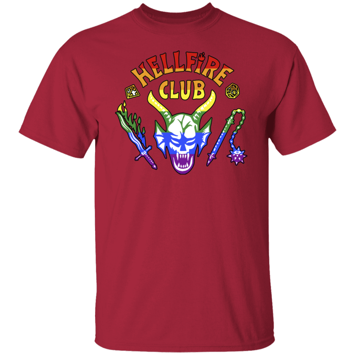 T-Shirts Cardinal / S Hellfire Pride Club T-Shirt