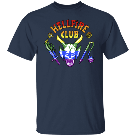 T-Shirts Navy / S Hellfire Pride Club T-Shirt