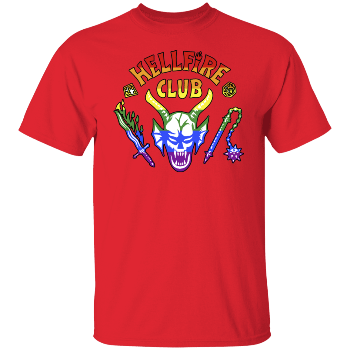 T-Shirts Red / S Hellfire Pride Club T-Shirt