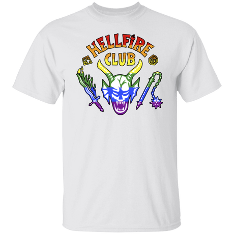 T-Shirts White / S Hellfire Pride Club T-Shirt
