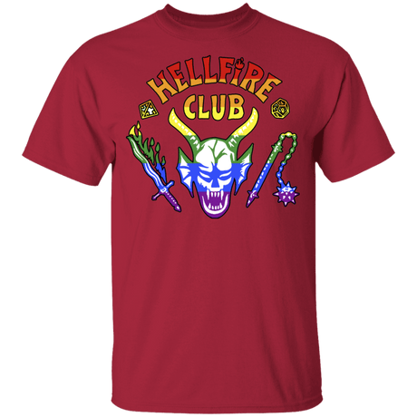 T-Shirts Cardinal / YXS Hellfire Pride Club Youth T-Shirt