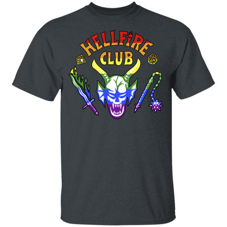 T-Shirts Dark Heather / YXS Hellfire Pride Club Youth T-Shirt