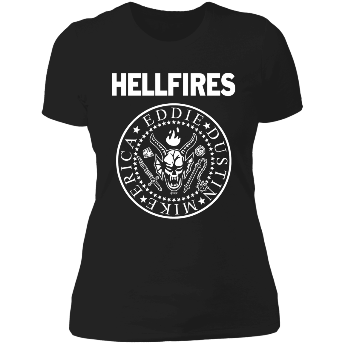 T-Shirts Black / X-Small Hellfires Women's Premium T-Shirt