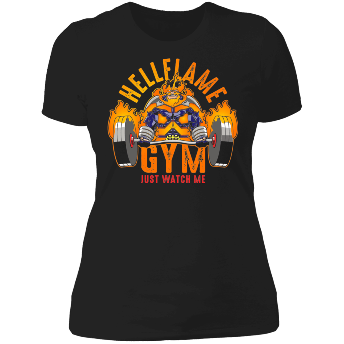 T-Shirts Black / S Hellflame Gym Women's Premium T-Shirt