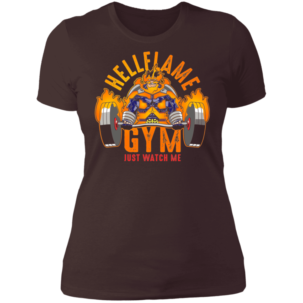 T-Shirts Dark Chocolate / S Hellflame Gym Women's Premium T-Shirt