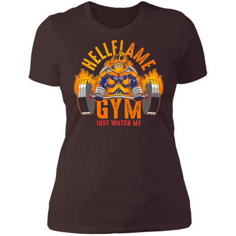 T-Shirts Dark Chocolate / S Hellflame Gym Women's Premium T-Shirt