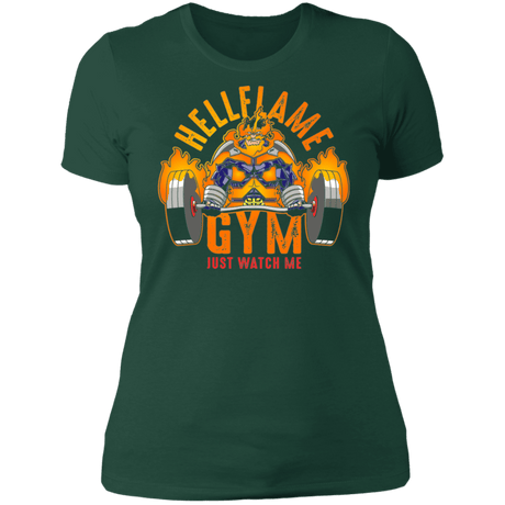 T-Shirts Forest Green / S Hellflame Gym Women's Premium T-Shirt