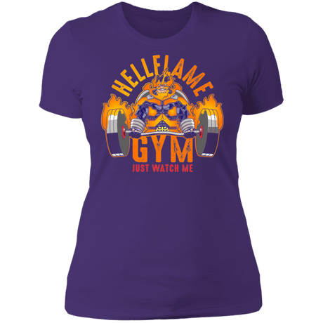 T-Shirts Purple Rush/ / S Hellflame Gym Women's Premium T-Shirt