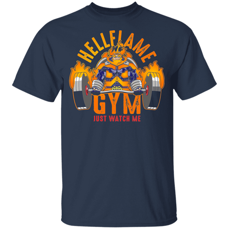 T-Shirts Navy / YXS Hellflame Gym Youth T-Shirt