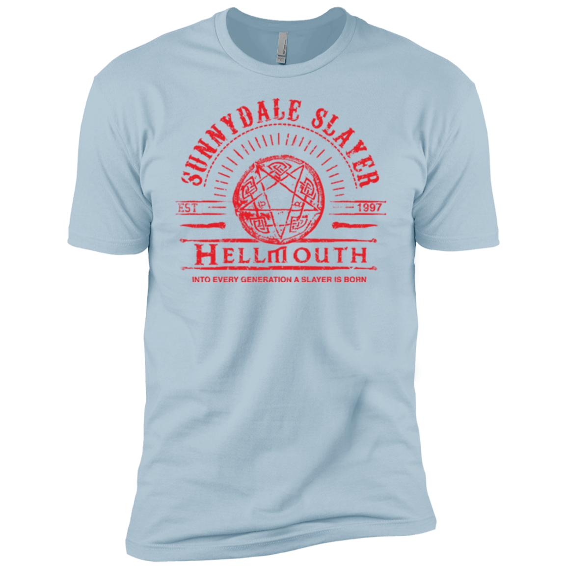 T-Shirts Light Blue / YXS Hellmouth Boys Premium T-Shirt
