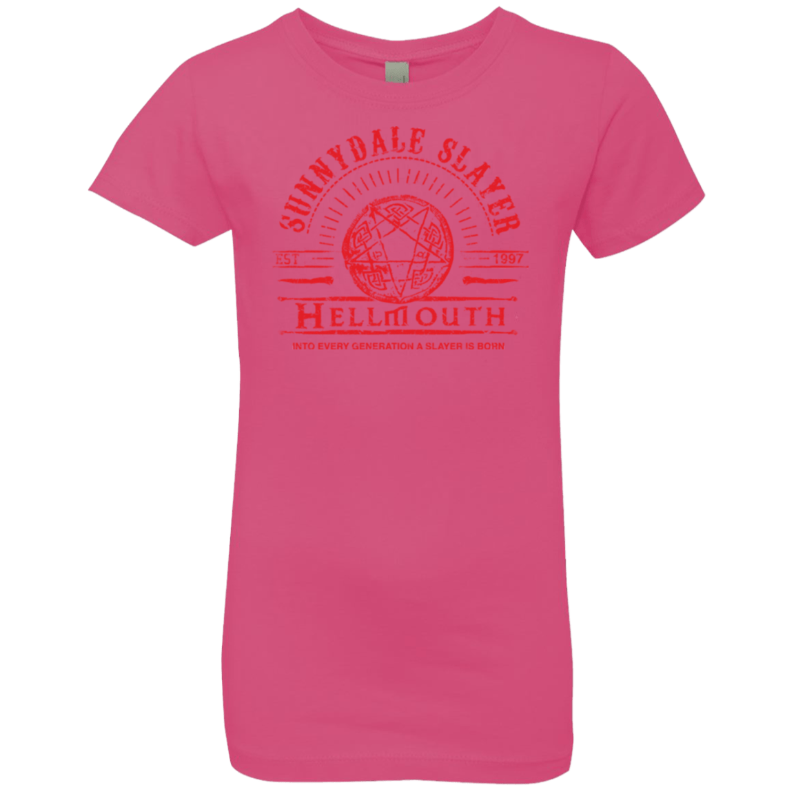 T-Shirts Hot Pink / YXS Hellmouth Girls Premium T-Shirt