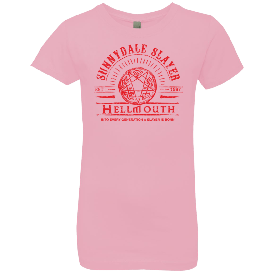 T-Shirts Light Pink / YXS Hellmouth Girls Premium T-Shirt