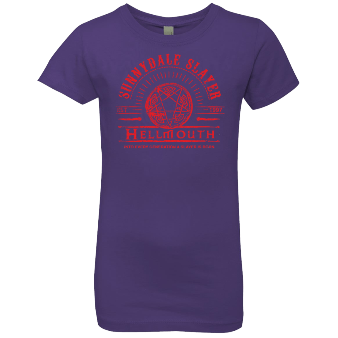 T-Shirts Purple Rush / YXS Hellmouth Girls Premium T-Shirt