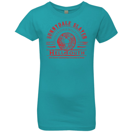 T-Shirts Tahiti Blue / YXS Hellmouth Girls Premium T-Shirt