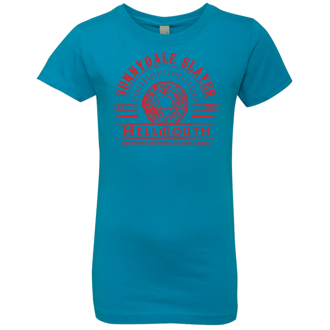 T-Shirts Turquoise / YXS Hellmouth Girls Premium T-Shirt