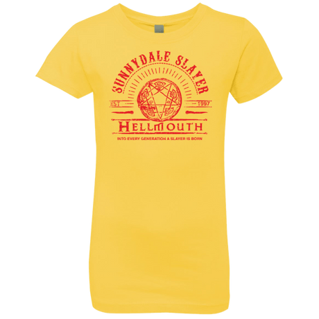 T-Shirts Vibrant Yellow / YXS Hellmouth Girls Premium T-Shirt