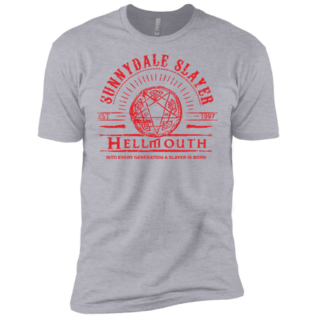 T-Shirts Heather Grey / X-Small Hellmouth Men's Premium T-Shirt