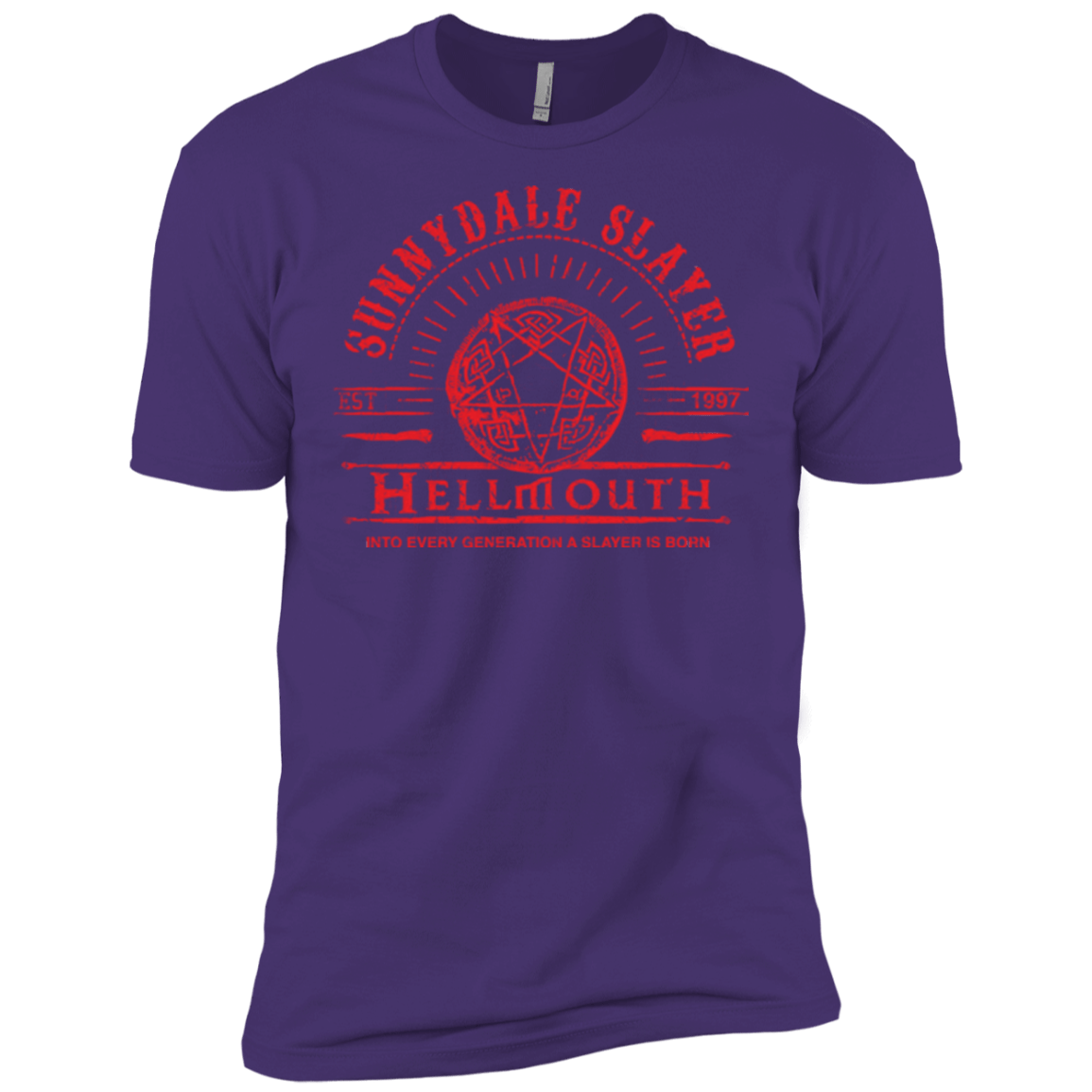 T-Shirts Purple / X-Small Hellmouth Men's Premium T-Shirt