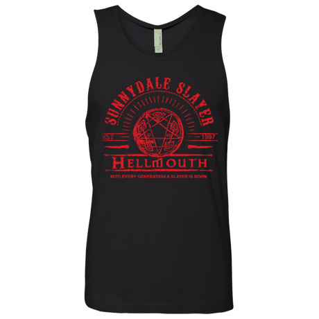 T-Shirts Black / Small Hellmouth Men's Premium Tank Top