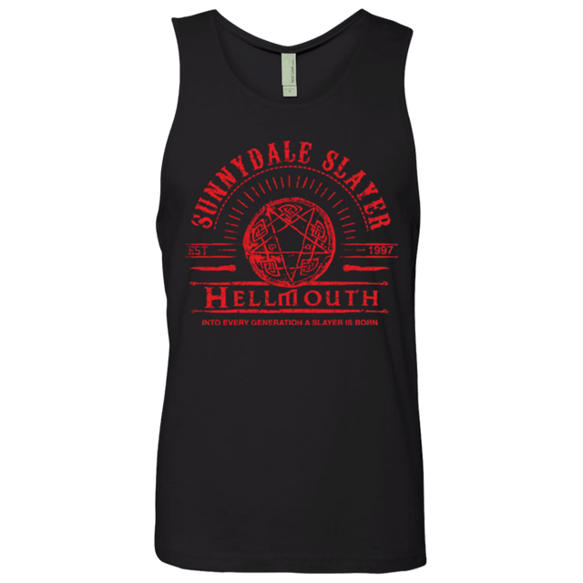 T-Shirts Black / Small Hellmouth Men's Premium Tank Top