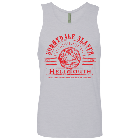 T-Shirts Heather Grey / Small Hellmouth Men's Premium Tank Top