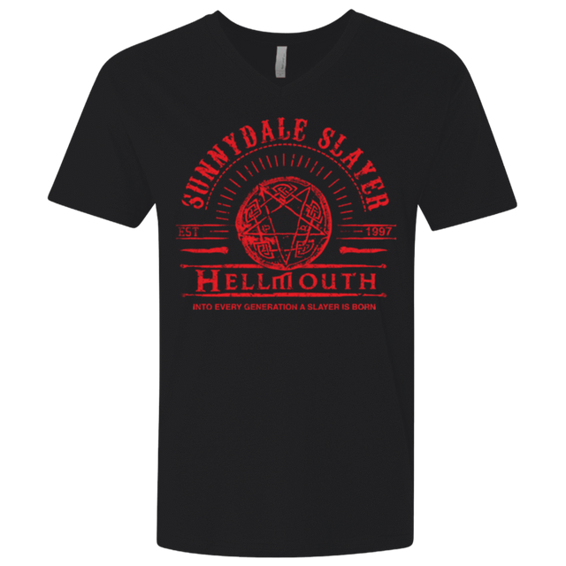 T-Shirts Black / X-Small Hellmouth Men's Premium V-Neck