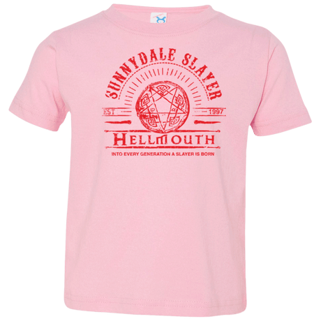 T-Shirts Pink / 2T Hellmouth Toddler Premium T-Shirt
