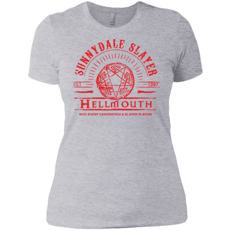 T-Shirts Heather Grey / X-Small Hellmouth Women's Premium T-Shirt