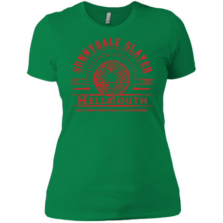 T-Shirts Kelly Green / X-Small Hellmouth Women's Premium T-Shirt