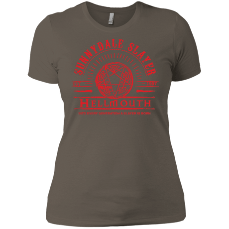 T-Shirts Warm Grey / X-Small Hellmouth Women's Premium T-Shirt