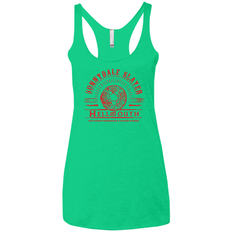 T-Shirts Envy / X-Small Hellmouth Women's Triblend Racerback Tank