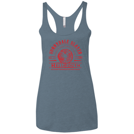 T-Shirts Indigo / X-Small Hellmouth Women's Triblend Racerback Tank