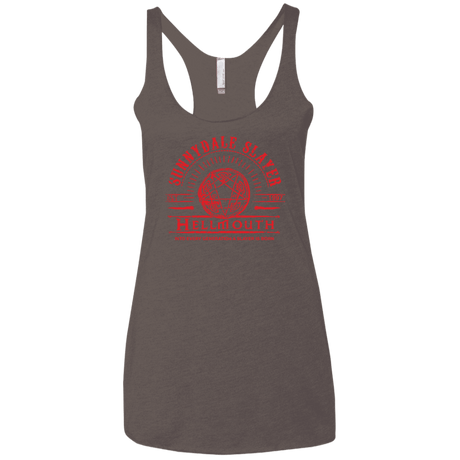 T-Shirts Macchiato / X-Small Hellmouth Women's Triblend Racerback Tank