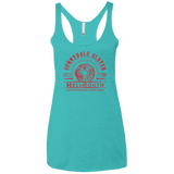T-Shirts Tahiti Blue / X-Small Hellmouth Women's Triblend Racerback Tank