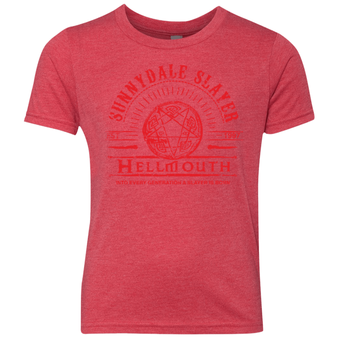 T-Shirts Vintage Red / YXS Hellmouth Youth Triblend T-Shirt