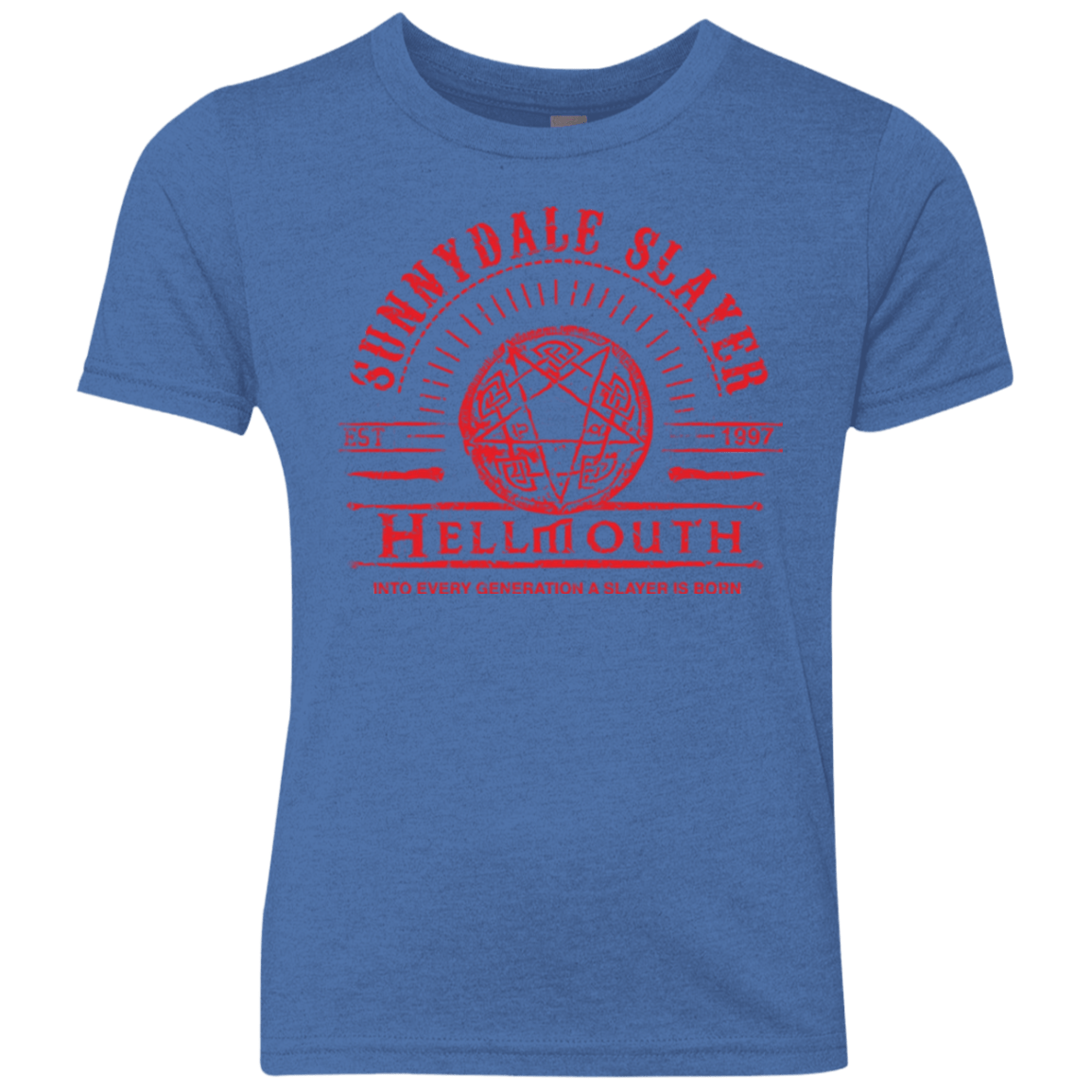 T-Shirts Vintage Royal / YXS Hellmouth Youth Triblend T-Shirt