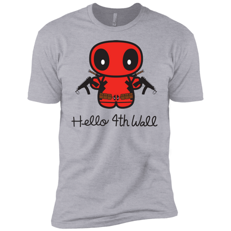 T-Shirts Heather Grey / YXS Hello 4th Wall Boys Premium T-Shirt