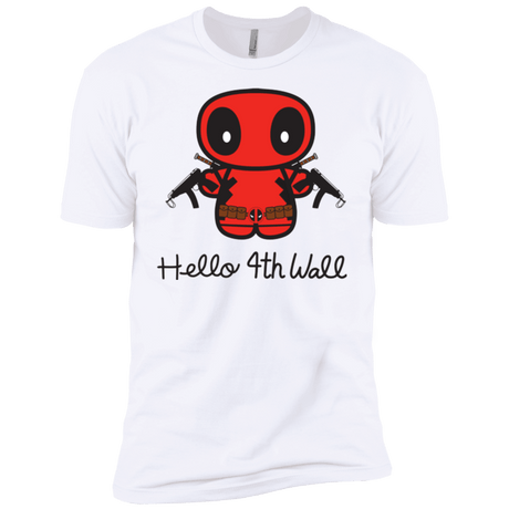 T-Shirts White / YXS Hello 4th Wall Boys Premium T-Shirt