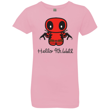 T-Shirts Light Pink / YXS Hello 4th Wall Girls Premium T-Shirt