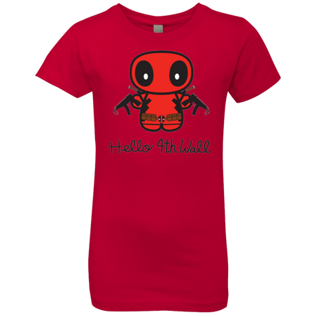 T-Shirts Red / YXS Hello 4th Wall Girls Premium T-Shirt
