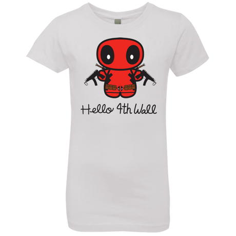 T-Shirts White / YXS Hello 4th Wall Girls Premium T-Shirt