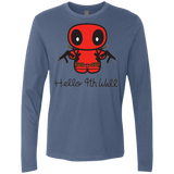 T-Shirts Indigo / Small Hello 4th Wall Men's Premium Long Sleeve