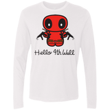 T-Shirts White / Small Hello 4th Wall Men's Premium Long Sleeve