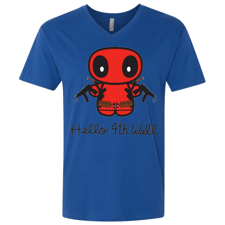 T-Shirts Royal / X-Small Hello 4th Wall Men's Premium V-Neck
