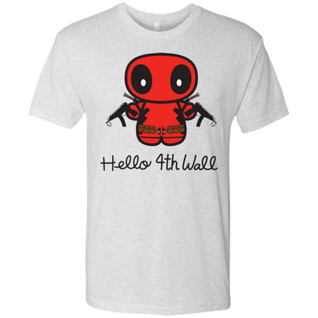 T-Shirts Heather White / Small Hello 4th Wall Men's Triblend T-Shirt