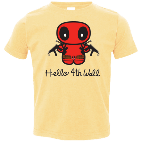 T-Shirts Butter / 2T Hello 4th Wall Toddler Premium T-Shirt