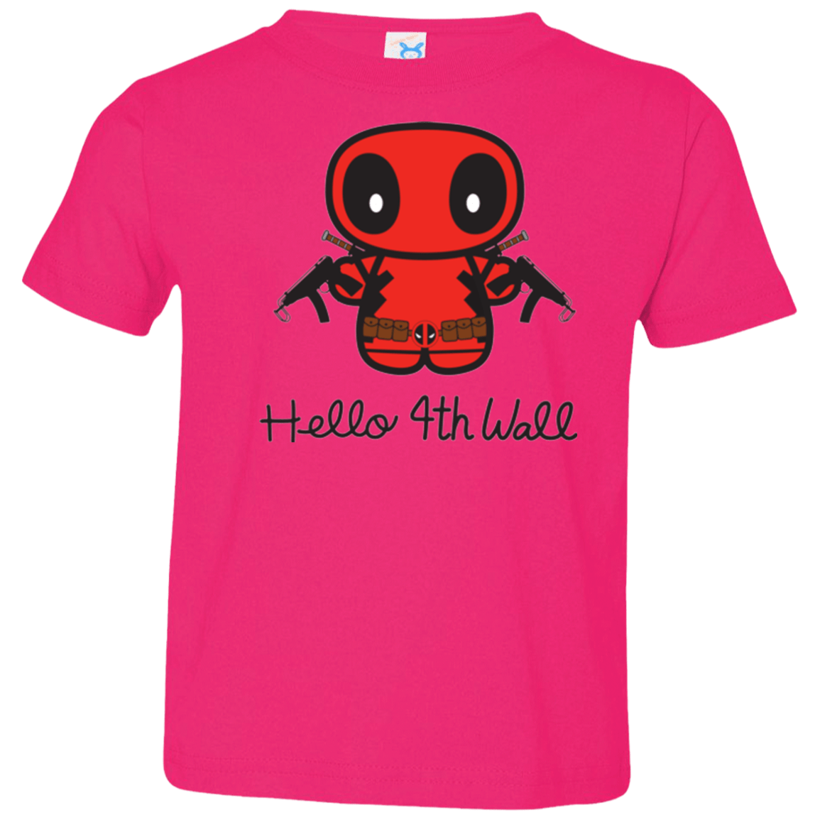 T-Shirts Hot Pink / 2T Hello 4th Wall Toddler Premium T-Shirt