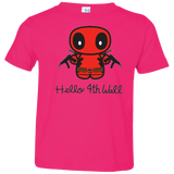 T-Shirts Hot Pink / 2T Hello 4th Wall Toddler Premium T-Shirt