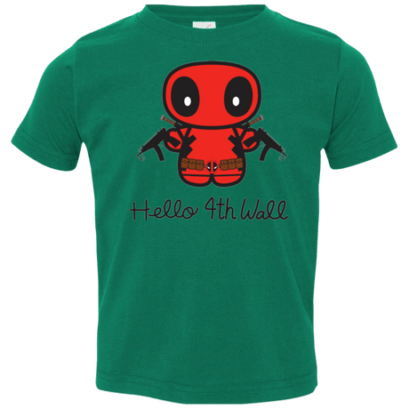 T-Shirts Kelly / 2T Hello 4th Wall Toddler Premium T-Shirt