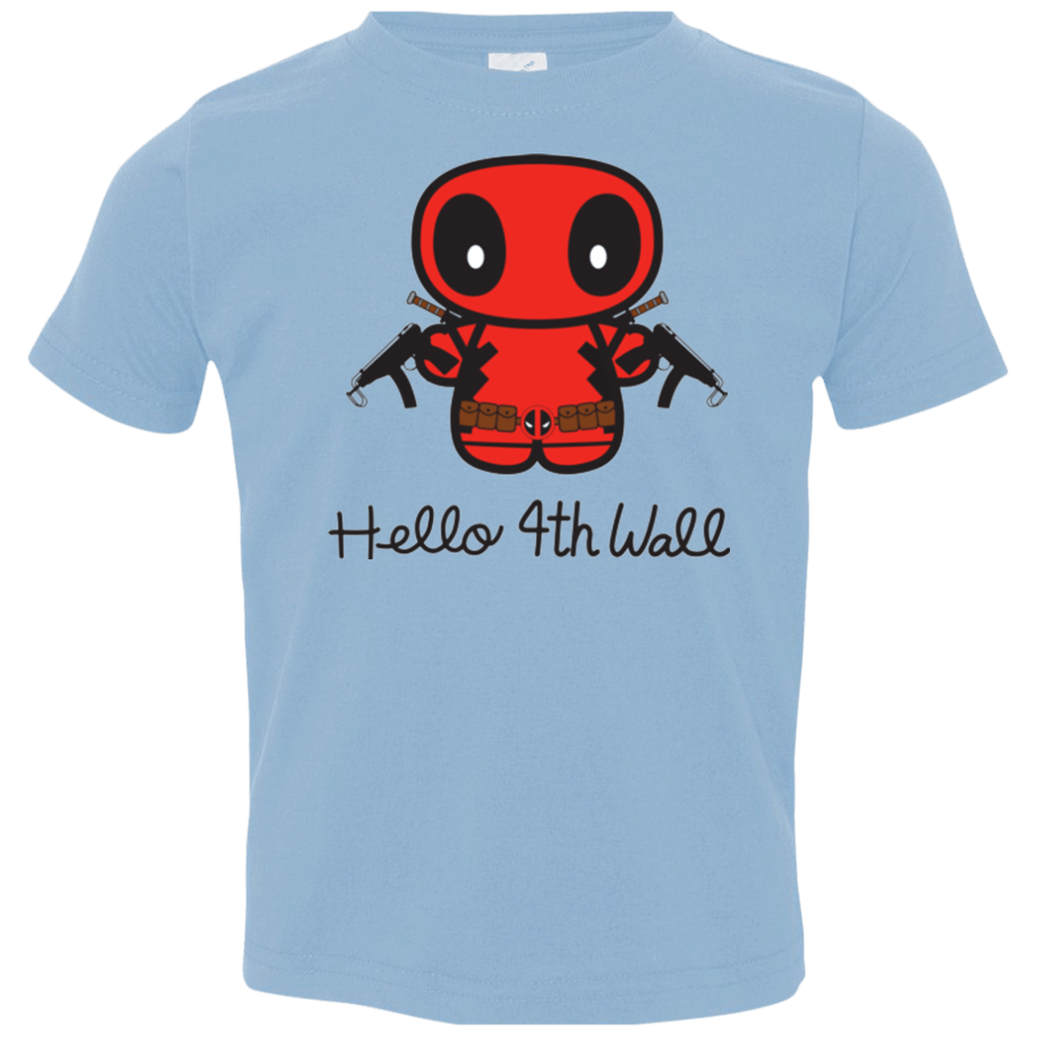 T-Shirts Light Blue / 2T Hello 4th Wall Toddler Premium T-Shirt